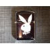 CHROME WITH BLACK FRONT WITH WHITE PLAYBOY LOGO